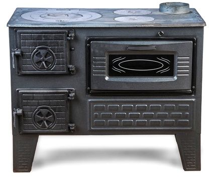 Отопительно-варочная печь МастерПечь ПВ-04 с духовым шкафом, 7,5 кВт в Бердске