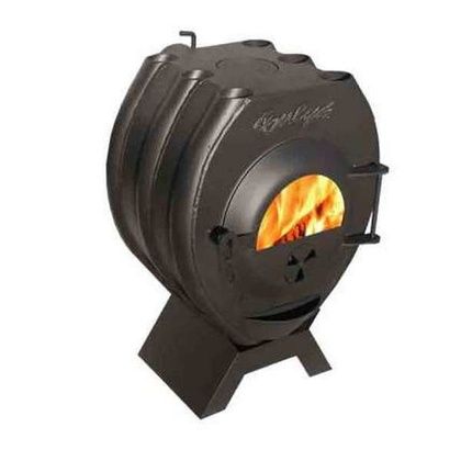 Отопительная печь Березка BulyK 100 со стеклом в Бердске