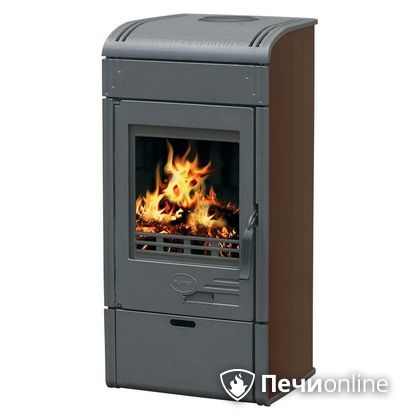 Отопительная печь Plamen Vesta коричневая в Бердске