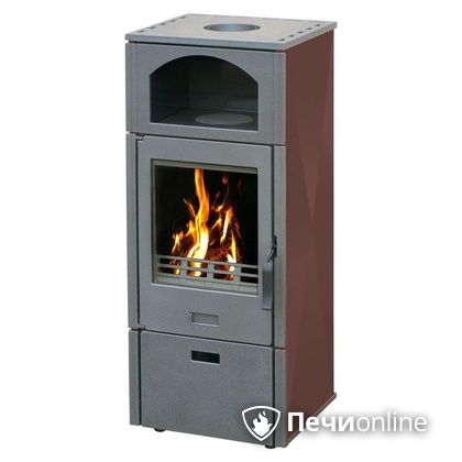Отопительно-варочная печь Plamen Laguna коричневая в Бердске