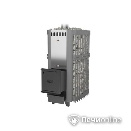 Дровяная печь-каменка Костёр Сетка 28 СтД в Бердске