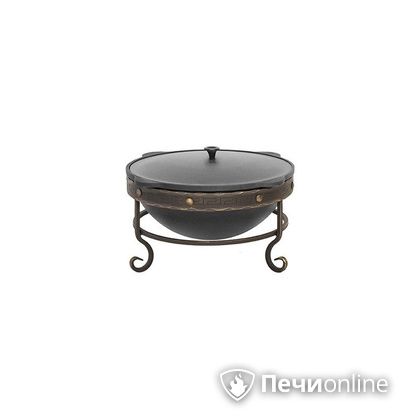 Аксессуары и комплектующие для банных печей Везувий Подставка под казан 12л кованная в Бердске
