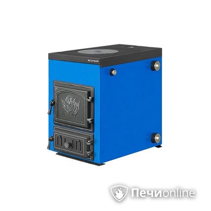 Отопительный котел Везувий Эльбрус-18 с плитой Везувий В1 в Бердске