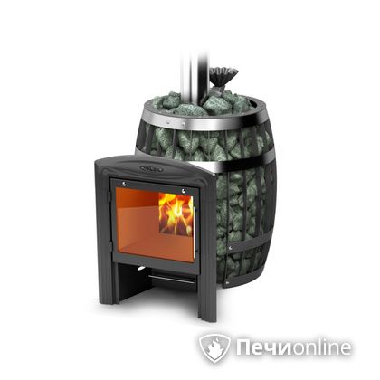 Дровяная банная печь TMF Саяны II Carbon Витра ЗК в Бердске
