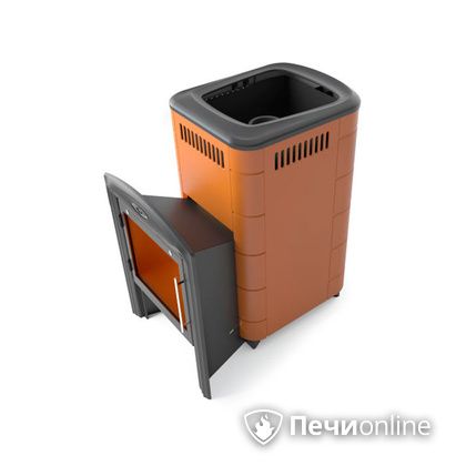 Дровяная печь-каменка TMF Тунгуска Cast Витра терракота в Бердске