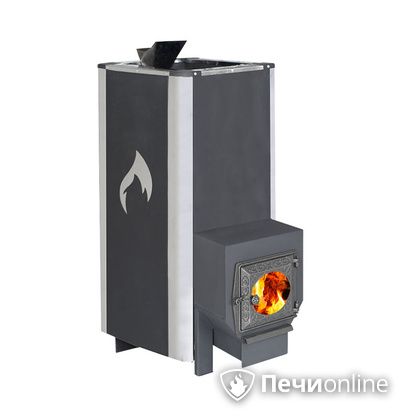 Дровяная печь-каменка Березка 28 (ДТ-3 Стекло) ЗАКРЫТАЯ КАМЕНКА в Бердске