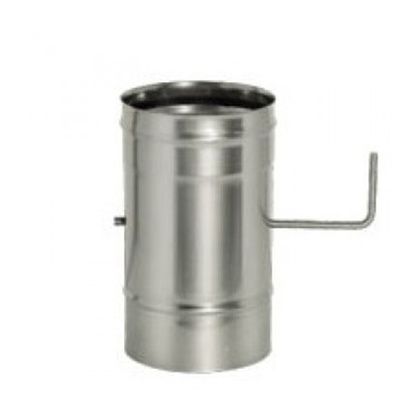  Дымок Задвижка одностенная 0.8 мм ZHR 120 в Бердске