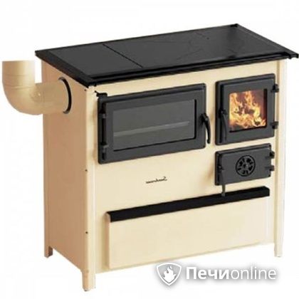 Отопительно-варочная печь MBS Trend Cream L с духовым шкафом в Бердске