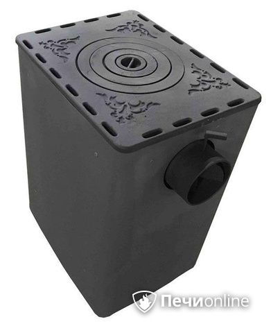 Отопительно-варочная печь Березка Комфорт 120 ДТ-3 стекло в Бердске