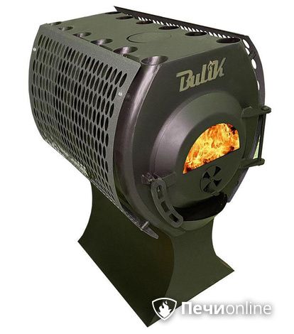 Отопительно-варочные печи Березка BulyK 280 Плюс со стеклом и экранами боковыми в Бердске