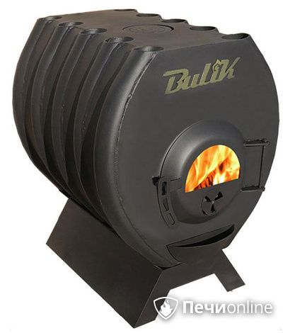 Отопительно-варочная печь Березка BulyK 400 со стеклом в Бердске