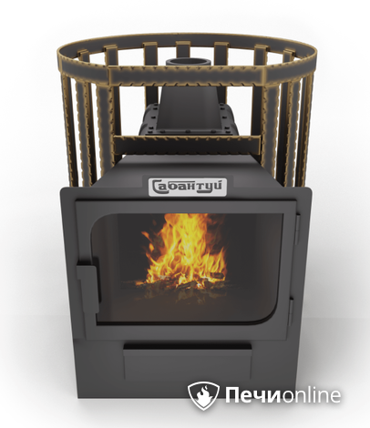 Дровяные печи-каменки Сабантуй Булава Чугун 24 панорама в Бердске