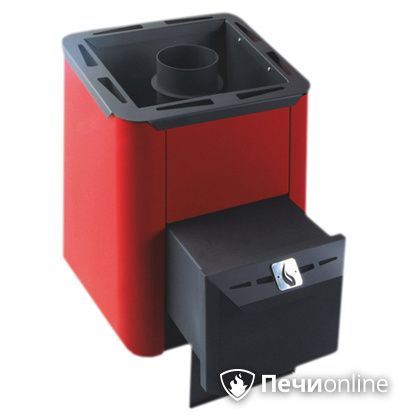 Дровяная банная печь Конвектика Колибри 9 терракота в Бердске