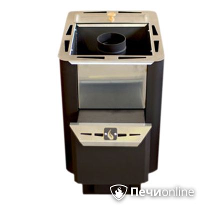 Дровяная банная печь Конвектика Колибри 9Б антрацит в Бердске