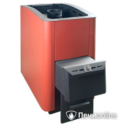 Дровяная банная печь Конвектика 12 терракота в Бердске