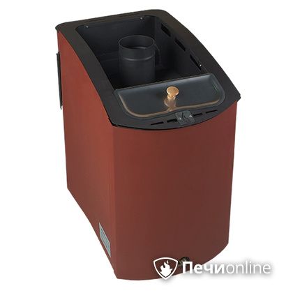 Дровяная банная печь Конвектика 12Б терракота в Бердске