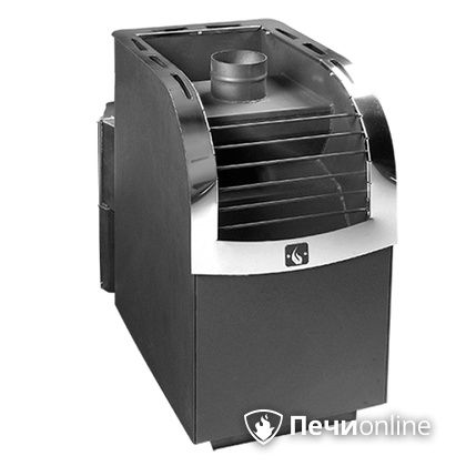 Дровяная банная печь Конвектика Ниагара Сетка 16 антрацит в Бердске