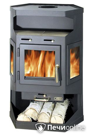 Печь-камин ABX Alborg, керамика в Бердске