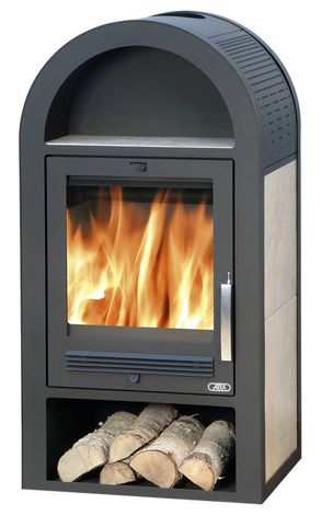 Печь-камин ABX Stockholm 8, керамика в Бердске