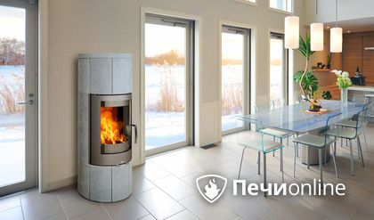 Печь-камин ABX Porto, тальк в Бердске