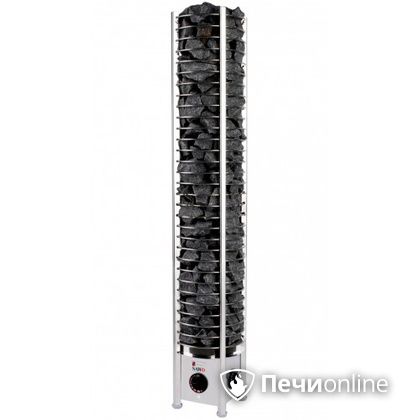 Электрокаменка для сауны Sawo TH3-60NB-P со встроенным пультом управления круглая в Бердске