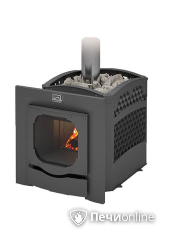 Дровяная банная печь Теплодар Былина-сетка-12 Ч Панорама (1.1) в Бердске