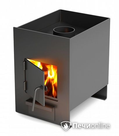 Дровяная банная печь TMF Двушечка антрацит в Бердске