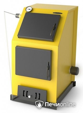 Твердотопливный котел TMF Оптимус Электро 25кВт АРТ ТЭН 6кВт желтый в Бердске