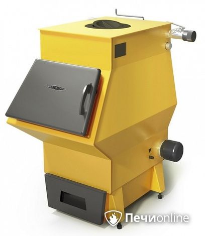 Твердотопливный котел TMF Ташкент 2017 Электро 20кВт, АРТ, ТЭН 6кВт, ЧВК, желтый в Бердске