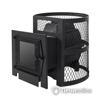 Дровяная банная печь Протопи Чугунка 16 Финка С в Бердске