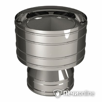 Дефлектор Вулкан двустенный с раструбно-профильным соединением на трубу с диаметром 250/350 мм в Бердске