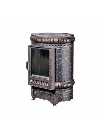 Отопительно-варочная печь Ферингер  Нелжа ПФ (Верде Гватемала наборный) в Бердске