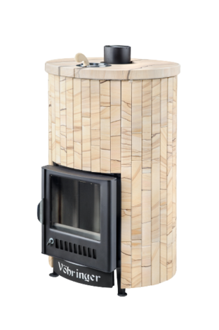 Печь для бани Ферингер  Уют-25 ПФ ("Окаменевшее дерево" наборный) в Бердске