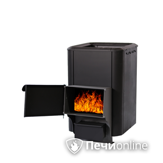 Дровяная банная печь НМК Сибирь сталь 6 мм в Бердске