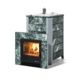Дровяная печь-каменка ИзиСтим Ялта 35 (Змеевик), AISI 321