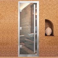 Дверь для бани Arta Премьер 60G Прозрачная, 2100х900 мм