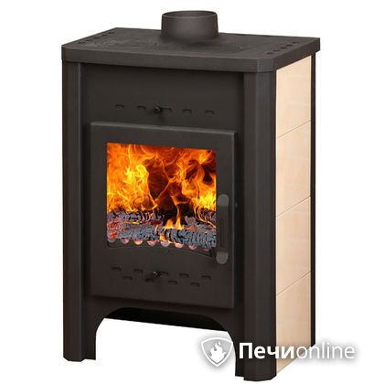 Печь-камин Экокамин Бавария с варочной плитой и т/о 9кВт в Бердске