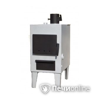 Твердотопливный котел НМК Сибирь 8 ТПЭ ножки и переходник на круглую трубу в комплекте в Бердске