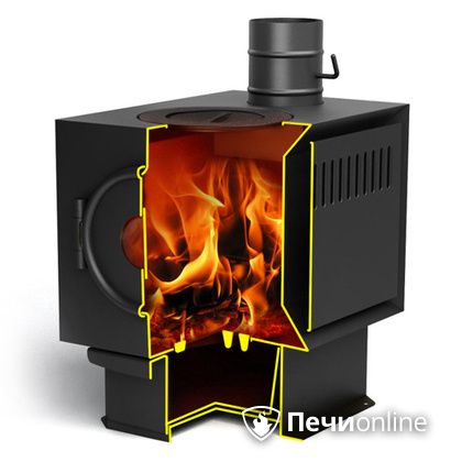 Печь-буржуйка TMF Золушка 2016 с варочной поверхностью в Бердске