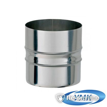 Дымоход УМК Адаптер котла D140 1.0мм нержавейка h=120мм в Бердске