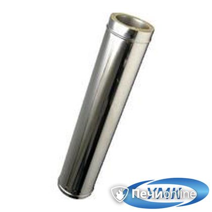 Дымоход УМК Сэндвич-труба 1.0м 180х260 Н+Н 1,0мм 0,5мм по воде в Бердске