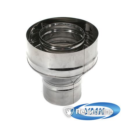 Дымоход УМК Старт-сэндвич холодный D=100х160 Н+Оц 0.5мм по воде в Бердске