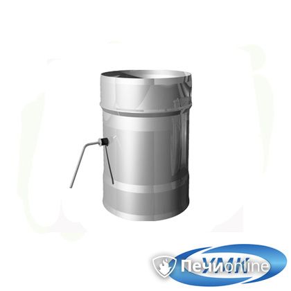  УМК Шибер поворотный D160 0.5 мм нержавейка в Бердске