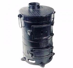 Печь-буржуйка Буржуйка ПОВ-57 армейская чугунная в Бердске