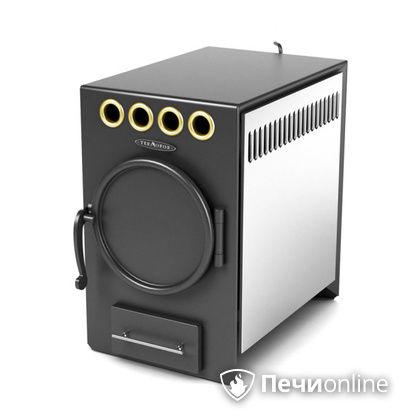 Печь-буржуйка TMF Нормаль-2 Турбо НК труба сзади в Бердске