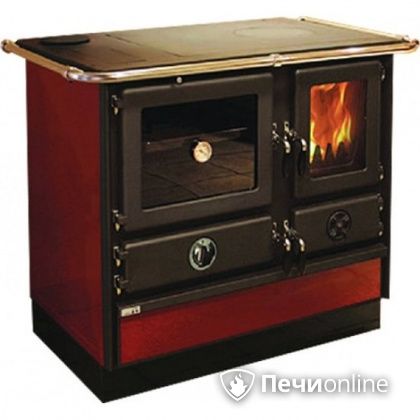 Отопительно-варочная печь MBS Thermo Magnum Red L с духовым шкафом в Бердске