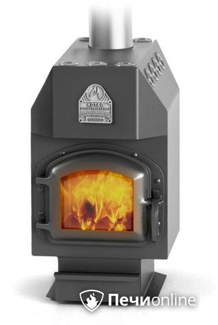 Печь буржуйка TMF Студент с чугунной дверцей угольный "Профессор Бутаков" в Бердске