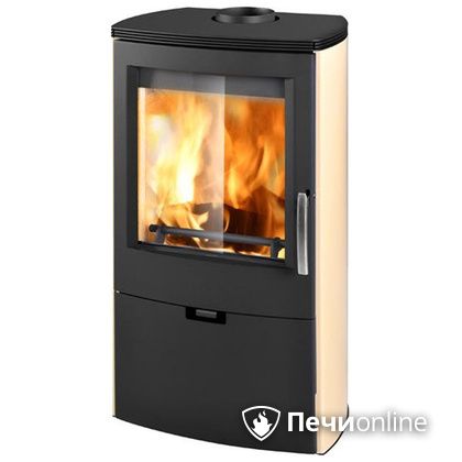 Печь-камин Thorma Falun II Aqua (чёрн./бел.) в Бердске