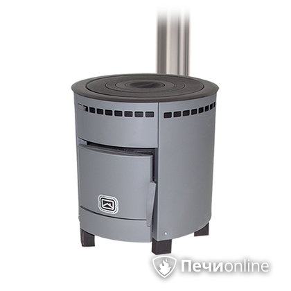 Печь-буржуйка Теплодар Печурка с чугунной плитой под казан в Бердске